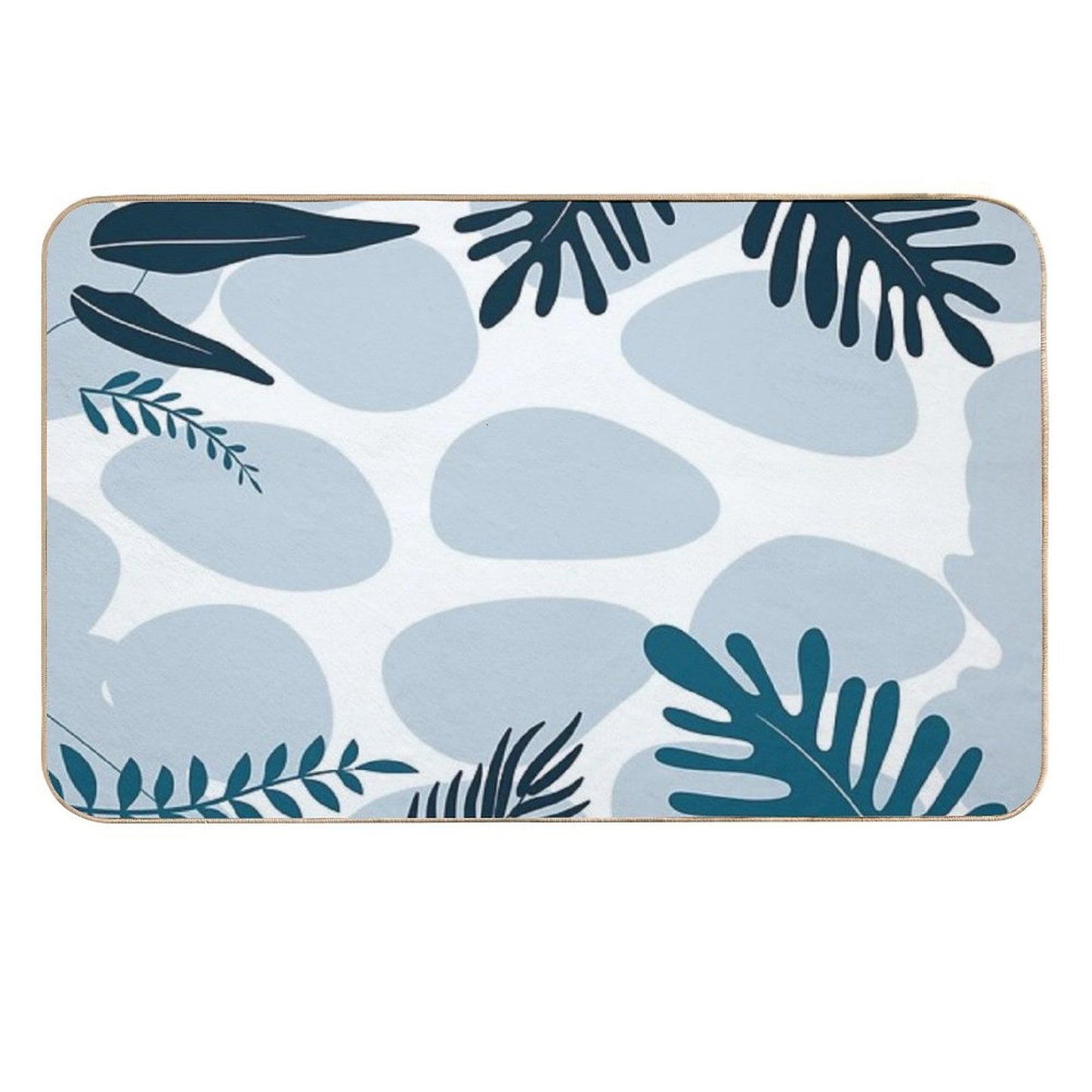 Plant Leaves  Versatile Bath Mat