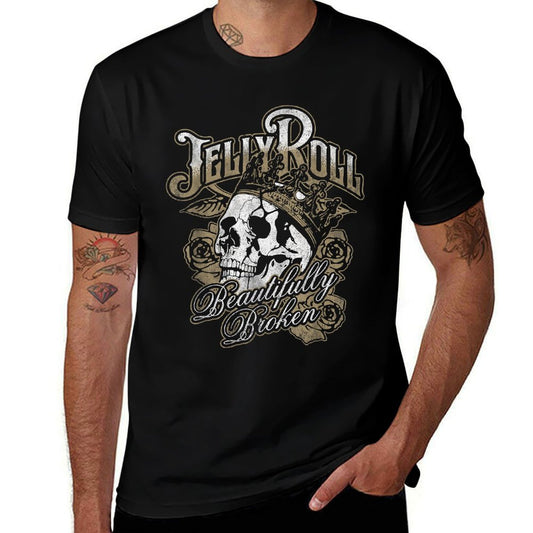 Jelly Roll - Beautifully Broken Cotton T-Shirt