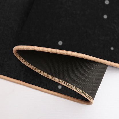 Moon Phase • Black & White  Eco-Friendly Bath Mat