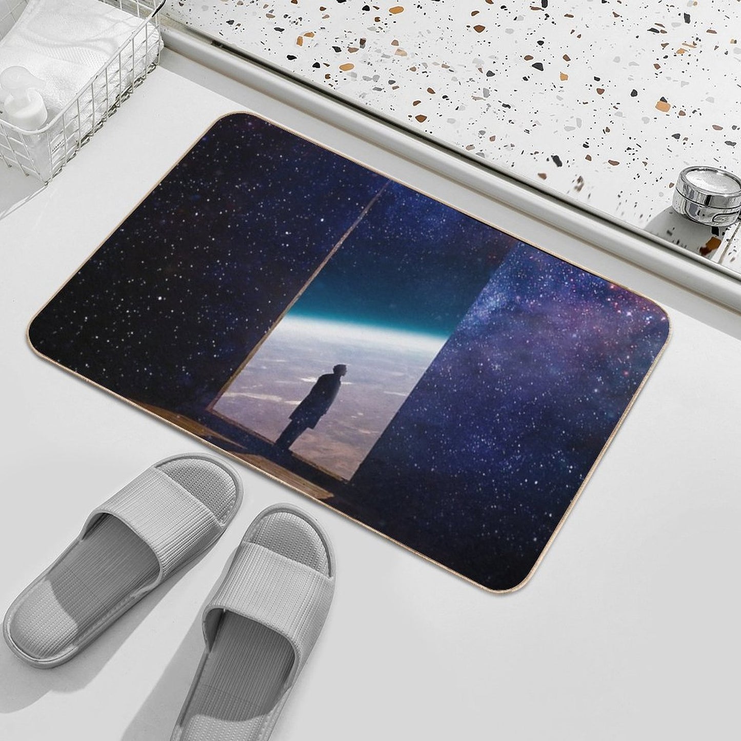 Stardusts  Anti-Trip Bath Mat