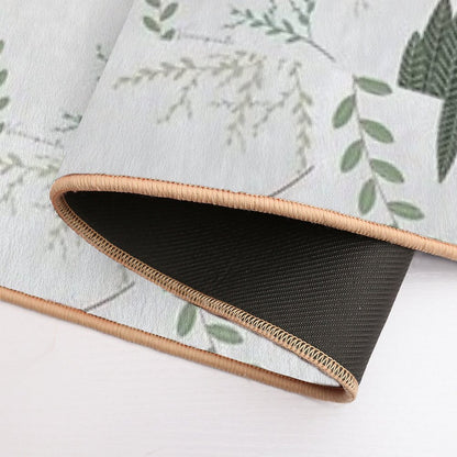 Botanical, Plants  Rapid-Drying Bath Mat