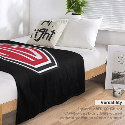 Vintage Mg Logo Sustainable Throw Blanket