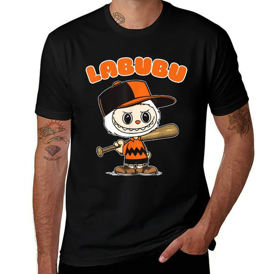 Pumpkin Labubu Lover Cute Labubu The Monsters Christmas  Breathable T-Shirt
