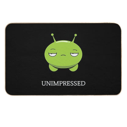 Mooncake Final Space Unimpressed  Pet-Safe Bath Mat