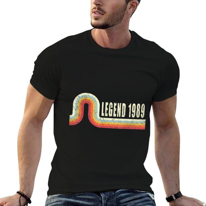 30th Birthday T Gifts Men Born in 1989 Comfortable T-Shirt