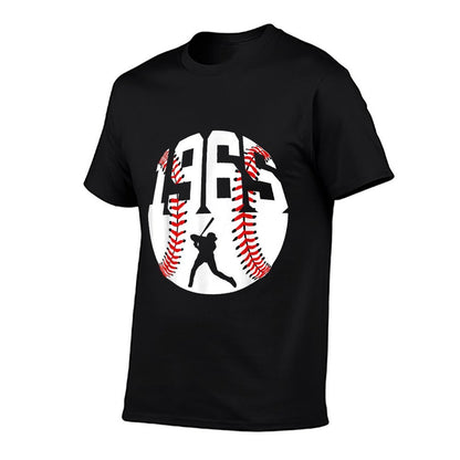 1965 BASEBALL 60TH BIRTHDAY  Trendy Pattern T-Shirt