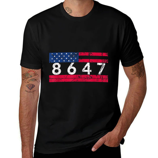 Anti Trump Impeach 47 8647 86 47 47th President US Durable T-Shirt