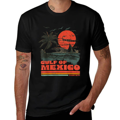 Gulf of Mexico Beach Vintage Distressed Shirt  Quick-drying T-Shirt