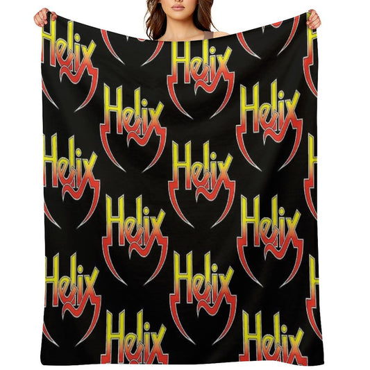 Helix Band Logo Multi-functional Throw Blanket