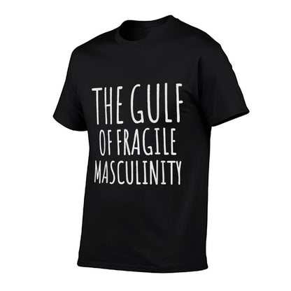 The Gulf Of Fragile Masculinity America Gulf  Heathered Texture T-Shirt