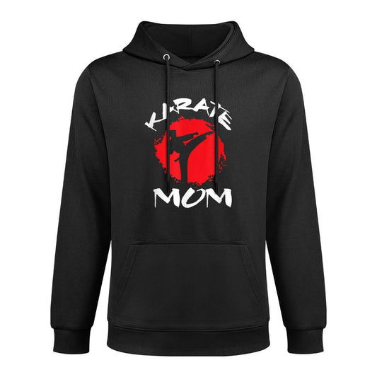 Karate Mom Vintage Martial Art Self And Defense Mothers Day Unisex Design Hoodie