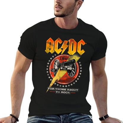ACDC Rock Music Band For Those About To Rock 1981 Quick-drying T-Shirt