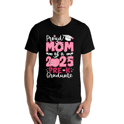 Proud Mom Of 2025 Pre-K Graduate Mothers Day Graduation Prek  Soft T-Shirt