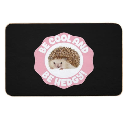 Be Cool And Be Hedgy!  High-Traffic Bath Mat