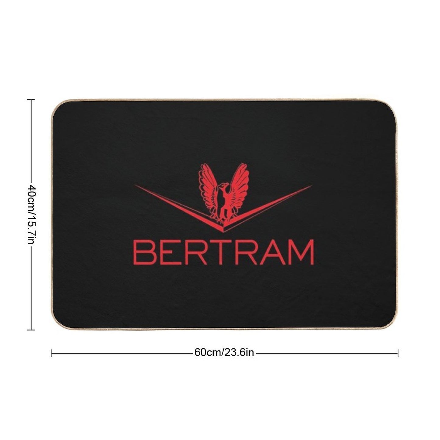 BERTRAM BOATS  Long-Lasting Bath Mat