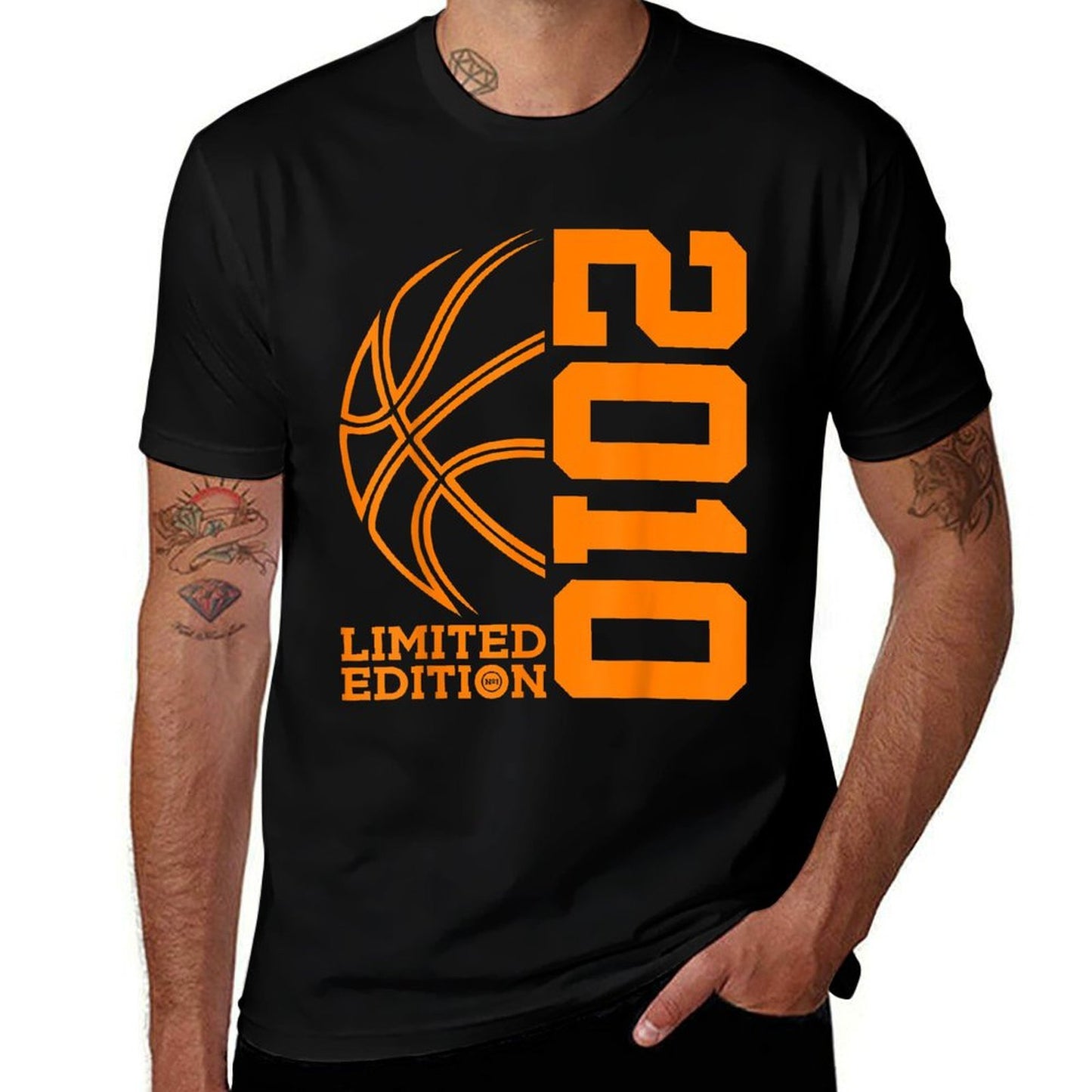 15th BIRTHDAY BASKETBALL LIMITED EDITION 2010  Wrinkle-resistant T-Shirt