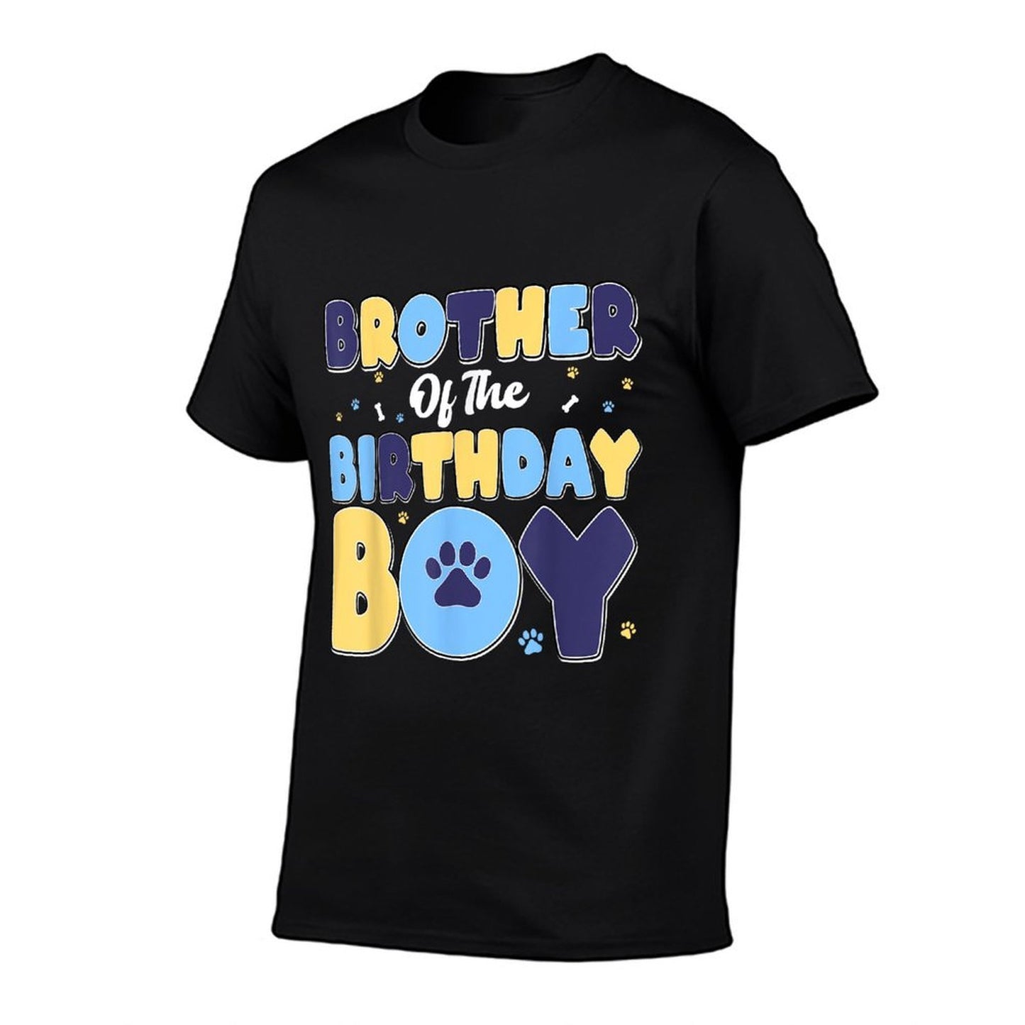 Brother Of The Birthday Boy Matching Family Party Dog Lover  Eco-friendly Material T-Shirt