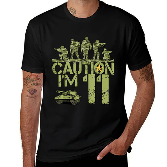 11th Birthday Military I'm 11 Year Old Soldier Camo Birthday  Classic T-Shirt