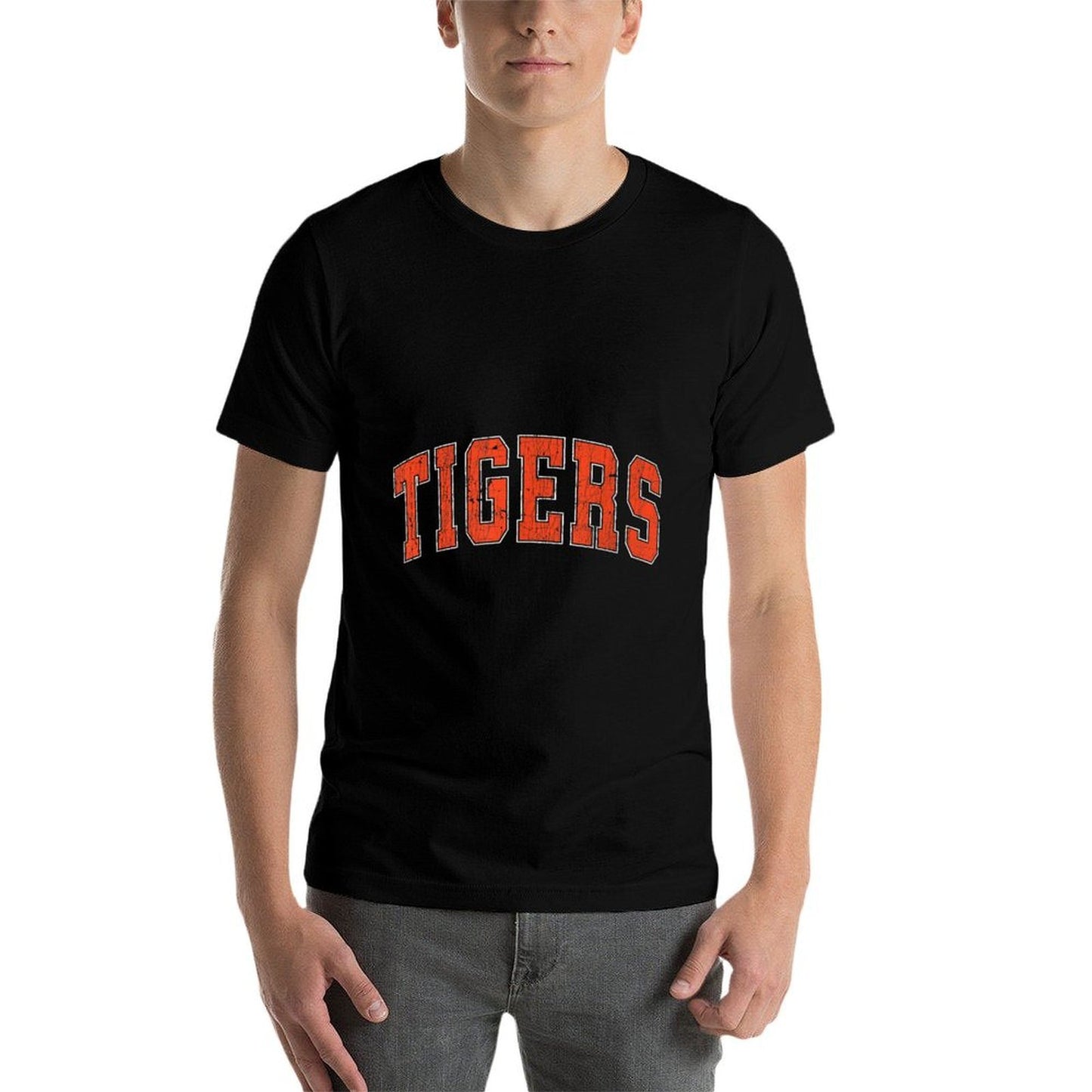 Retro Tigers Heart Throwback Vintage Style Classic  Versatile T-Shirt