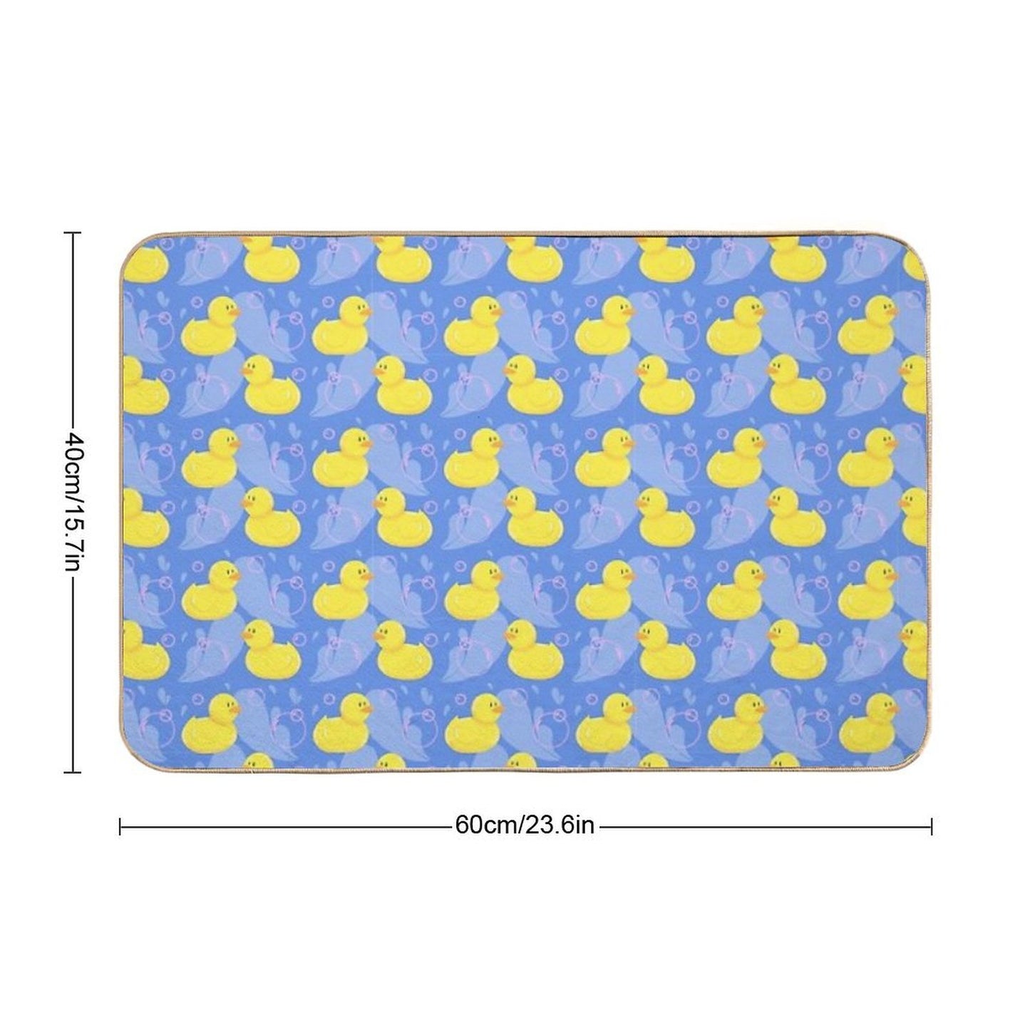 Rubber Ducks Durable Bath Mat