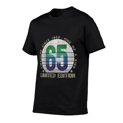65 Year Old Gifts Vintage 1960 Limited Edition 65th Birthday  Polyester Blend T-Shirt