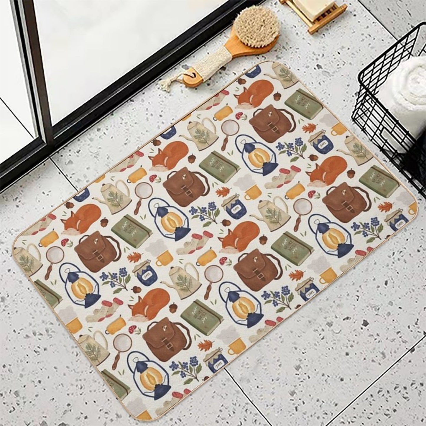 Woodland Wanderings  Odorless Bath Mat