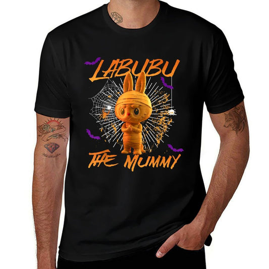 Funny Scary Labubu The Mummy Cute Labubu The Monsters  Wrinkle-resistant T-Shirt