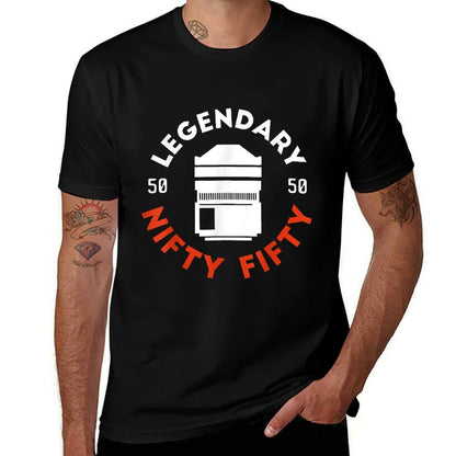 50th Birthday Photographer Nifty Fifty  Classic T-Shirt