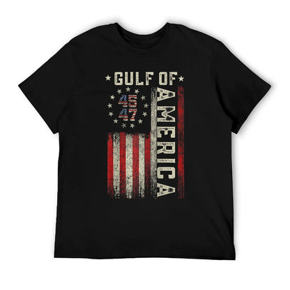 Gulf Of USA America Funny USA Flag for Men Women Raglan Baseball Affordable Price T-Shirt