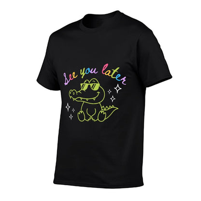 See You Later Teacher Summer Alligator Last Day Of School  Vintage-inspired T-Shirt