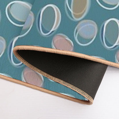 Seaglass Cocentric Circles  Eco-Friendly Bath Mat