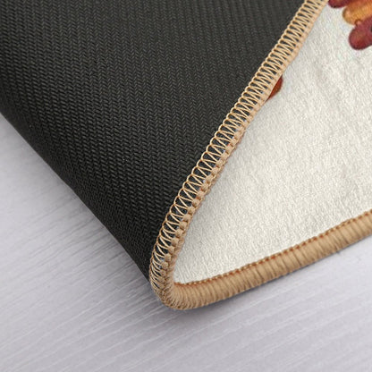 Salted Caramel Bear Durable Bath Mat