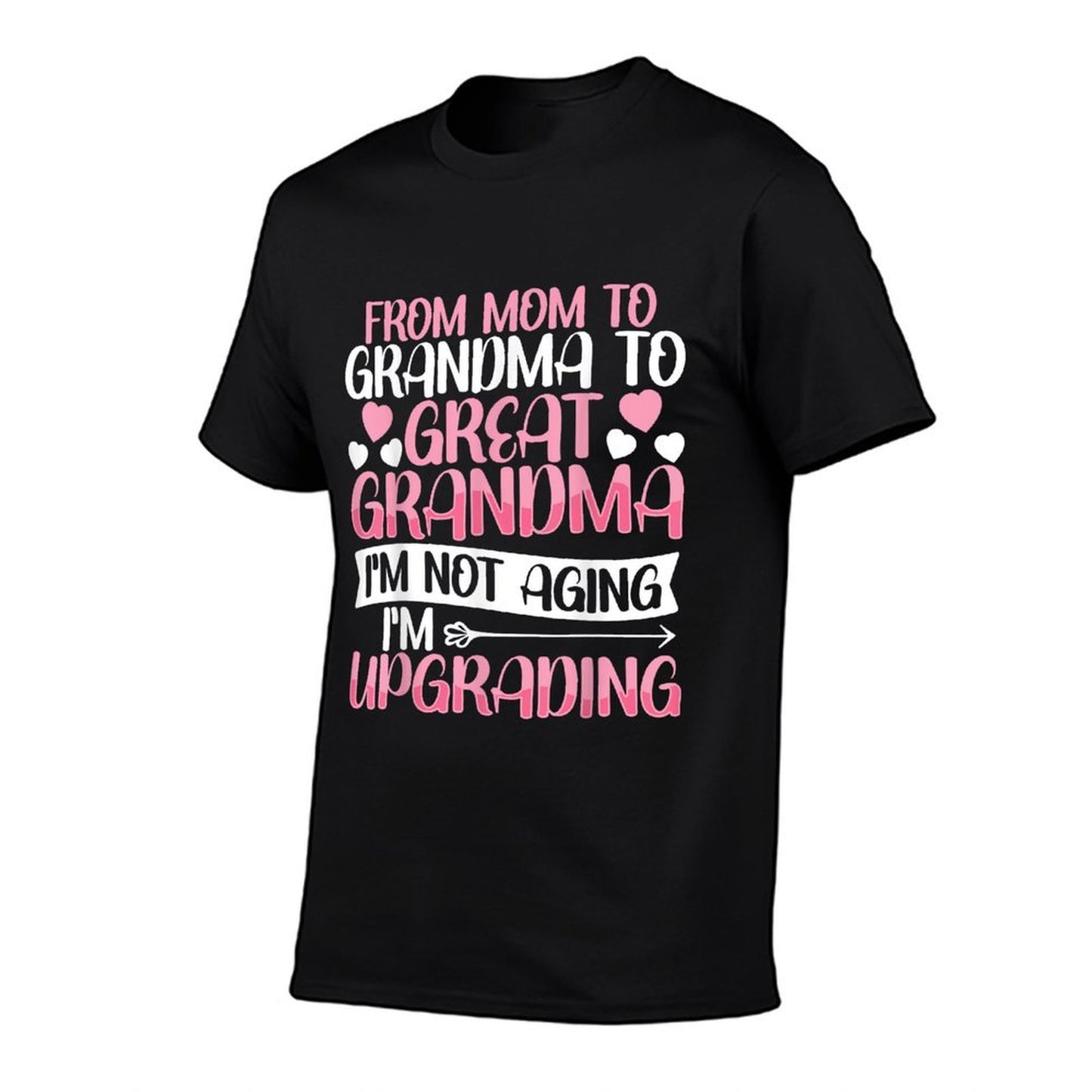 Great Grandmother First Time Great Grandma  Oversized Silhouette T-Shirt