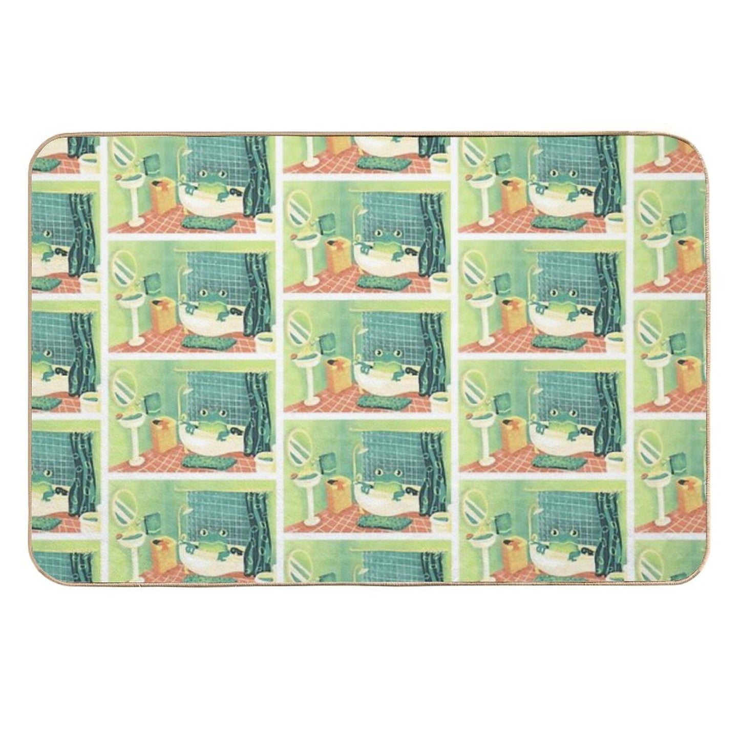 In The Tub  Stain-Proof Bath Mat