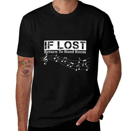 If Lost Return To Band Room Funny Marching Band  Quick-drying T-Shirt