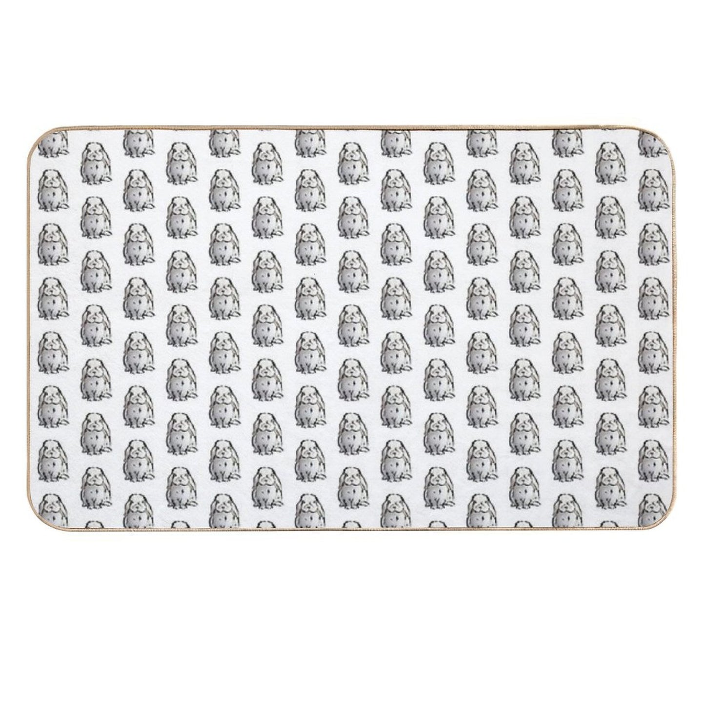 Lop Eared Bunny  Stain-Proof Bath Mat