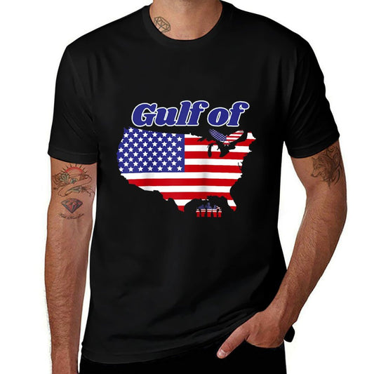 Gulf of United States of America Raglan Baseball Wrinkle-resistant T-Shirt