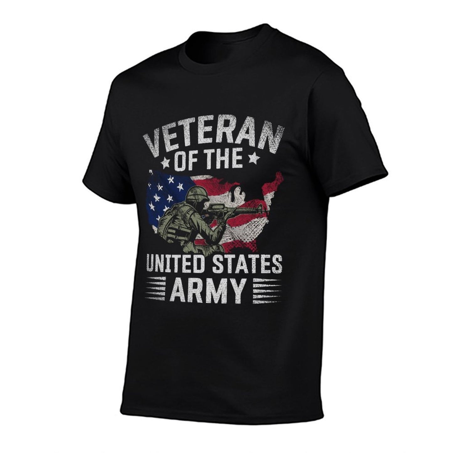 Proud USA Veteran Of The United States Army Veteran  Vintage-inspired T-Shirt