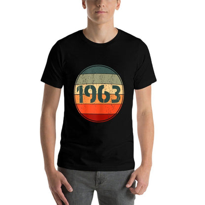 Vintage 1963 Birthdays for Women Funny 1963 Birthday Comfortable T-Shirt