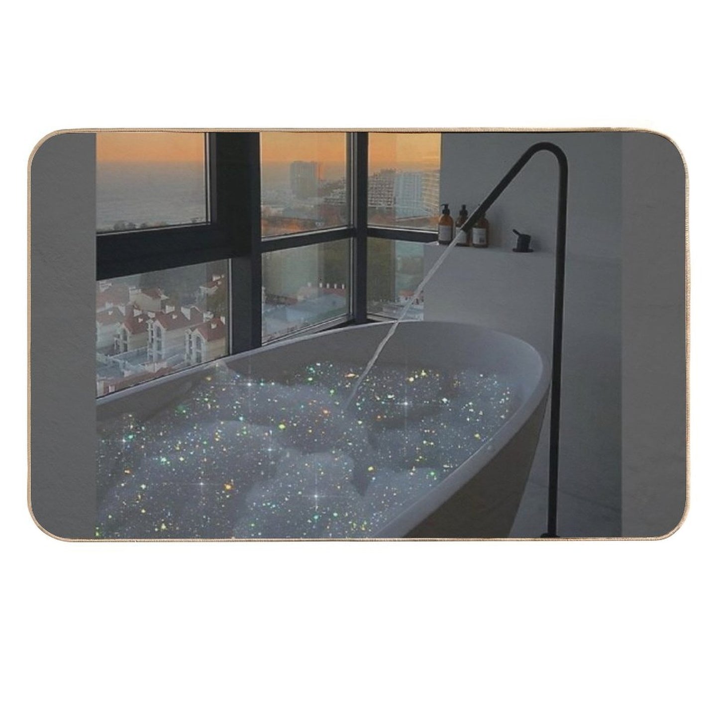 Bath Time  Easy To Clean Bath Mat