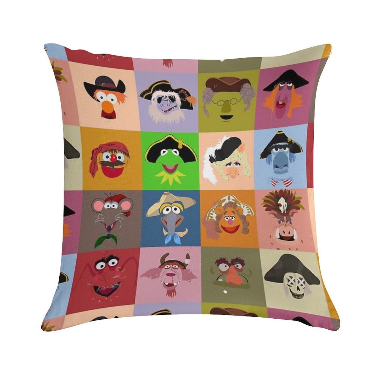 Treasure Island Pirates Soft Durable Construction Throw Pillow