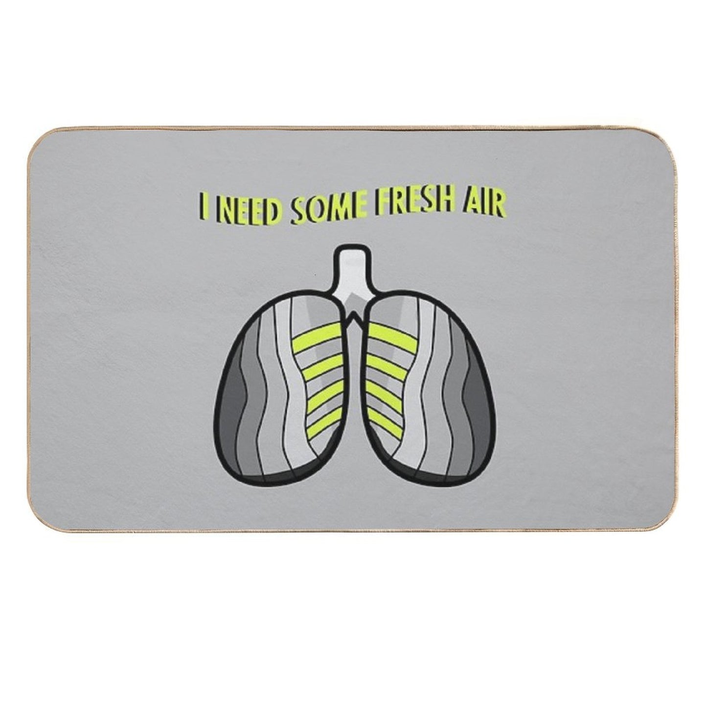 I Need Some Fresh Air  Anti-Trip Bath Mat