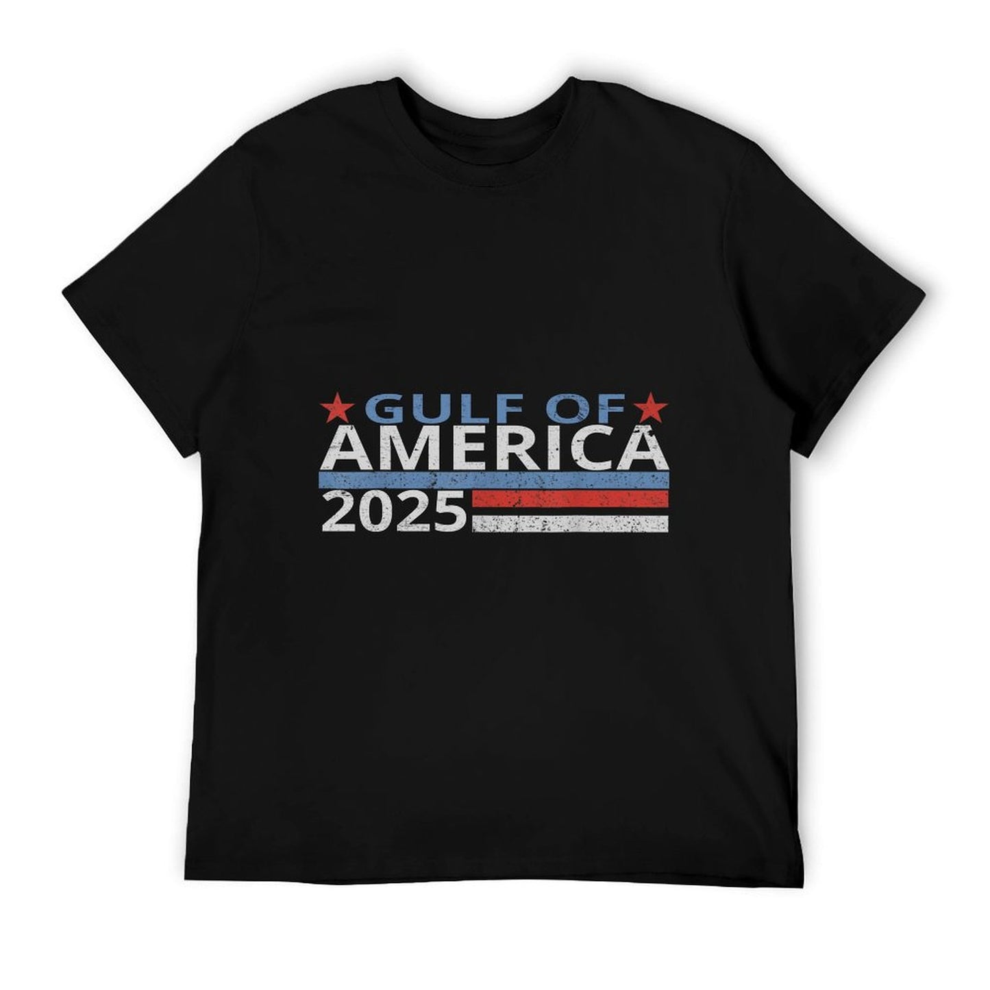 Gulf of USA America Retro Vintage American Flag Men Women Sweatshirt Oversized Silhouette T-Shirt