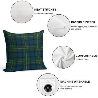 MacLaren Scottish Tartan Soft Fade-Resistant Throw Pillow