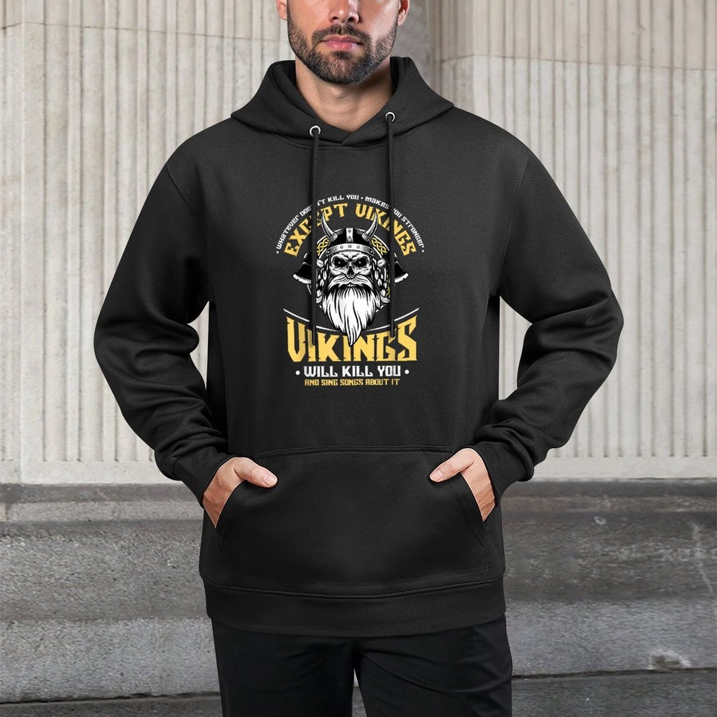 Vikings Will Sing Songs About It - Norse Viking Mythology Shape Retention Hoodie