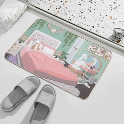 Before Bed Time  Odorless Bath Mat