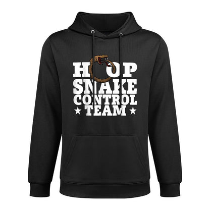 Funny Myth Hoop Snake Control Team Shrink-Resistant Hoodie