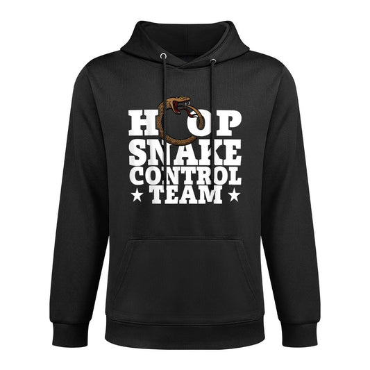 Funny Myth Hoop Snake Control Team Shrink-Resistant Hoodie