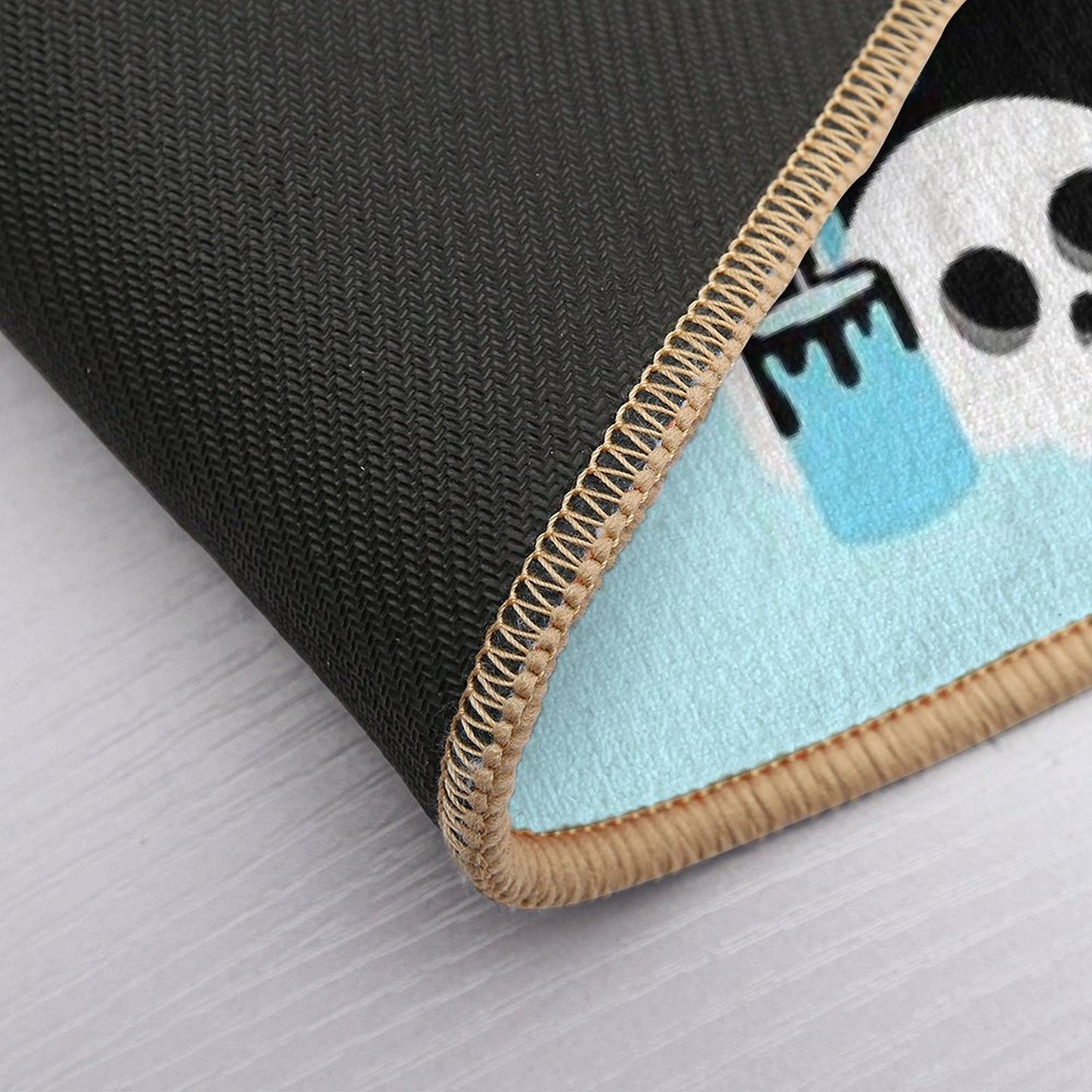 Cauldron Bubbles Blue  Long-Lasting Bath Mat