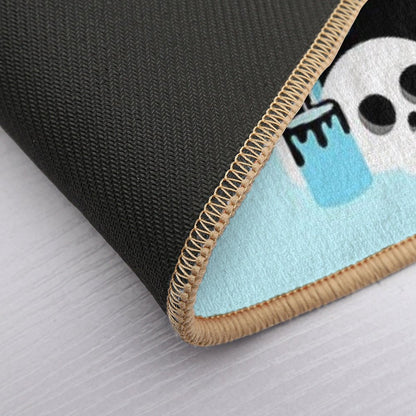 Cauldron Bubbles Blue  Long-Lasting Bath Mat